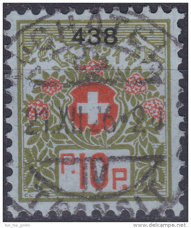 Heimat NE NEUCHATEL 1926-12-21 Voll-Stempel Auf Porto Gr#438 Orphelinat De L'Evole - Vrijstelling Van Portkosten