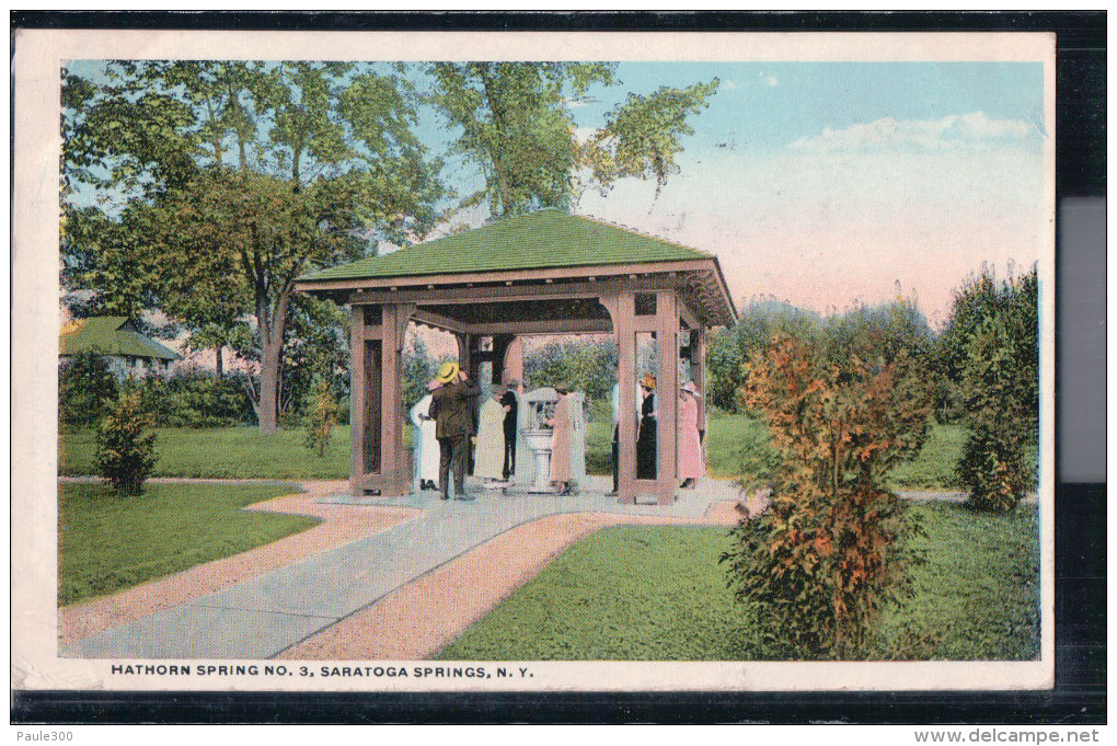 Saratoga Springs - Hathorn Spring No. 3 - New York - Saratoga Springs