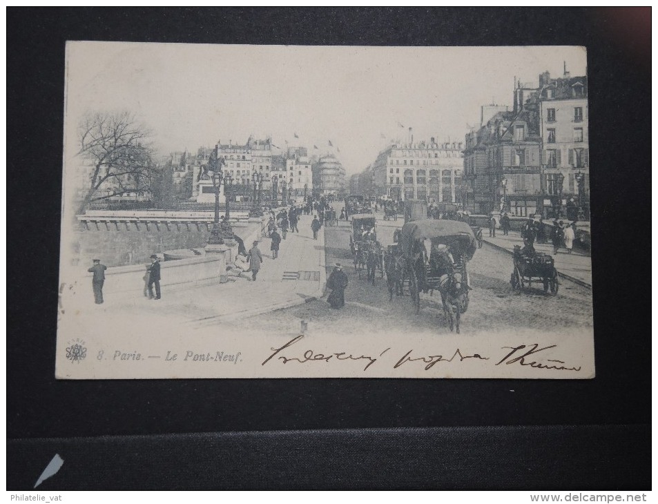 FRANCE - Obl. Paris 70 Pl. Possoz Sur Cp Pour Prague En 1900 - A Voir - Lot P14673 - 1877-1920: Semi Modern Period