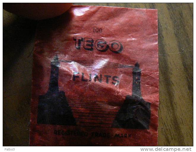 Sachet 100 TEGO FLINTS Pierre A Briquet Made In Germany - Other & Unclassified