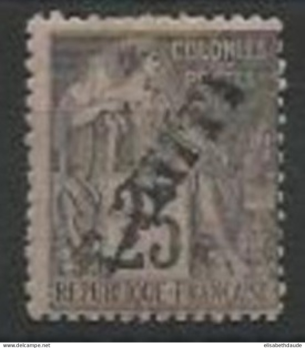 TAHITI - 1893 -  YVERT N° 15 * SIGNE SCHELLER - COTE = 80 EUROS - Unused Stamps