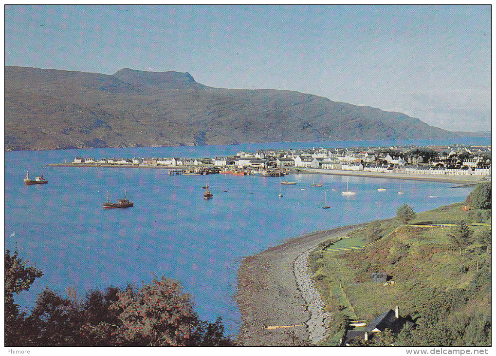 Ph-CPM Ecosse Ullapool (Ross & Cromarty) At Anchor In Calm Waters The Fishing Fleet Seen Against The Sunlit Peninsula - Ross & Cromarty