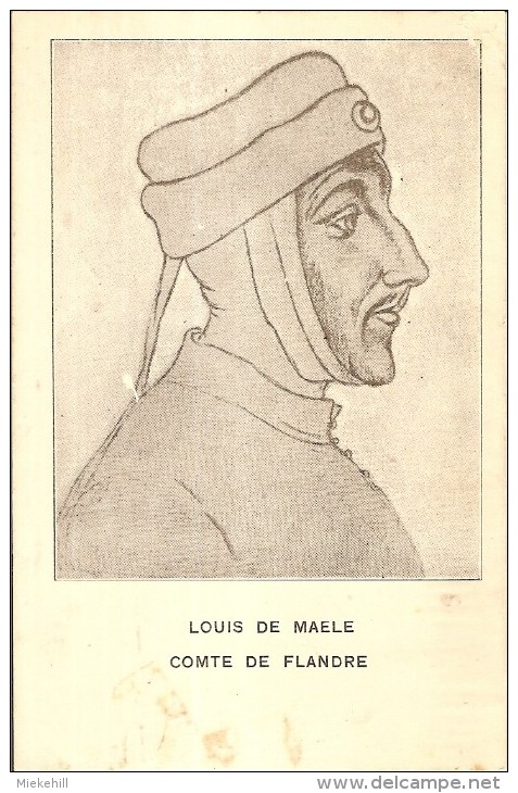 MALE-LOUIS DE MAELE COMTE DE FLANDRE - Damme