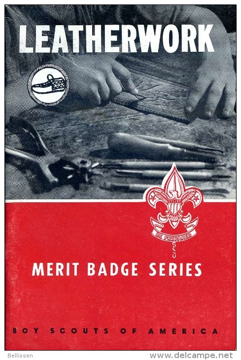 Leatherwork By Lester GRISWOLD, BOY SCOUTS OF AMERICA, 1964 - 1950-Oggi