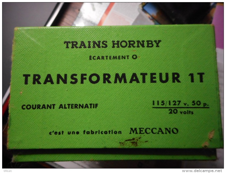 Train Hornby, Transformateur 115/ 127v En 20v , Avec Boite - Alimentation & Accessoires électriques