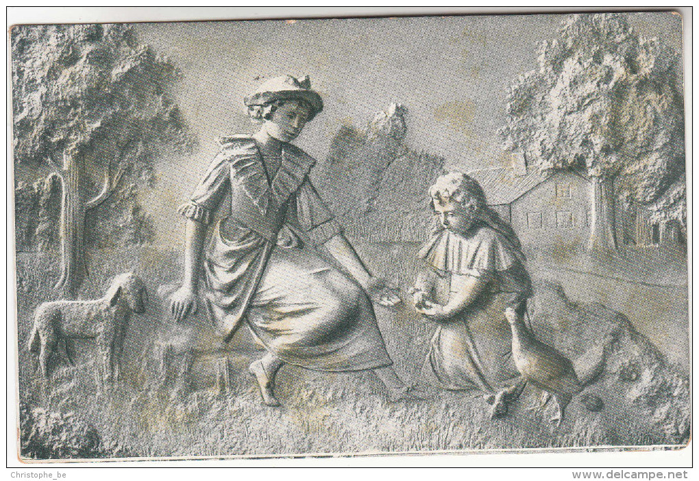 Carte Poste Sculpture, Edition Louis Duparque, Florenville  (pk28737) - Florenville