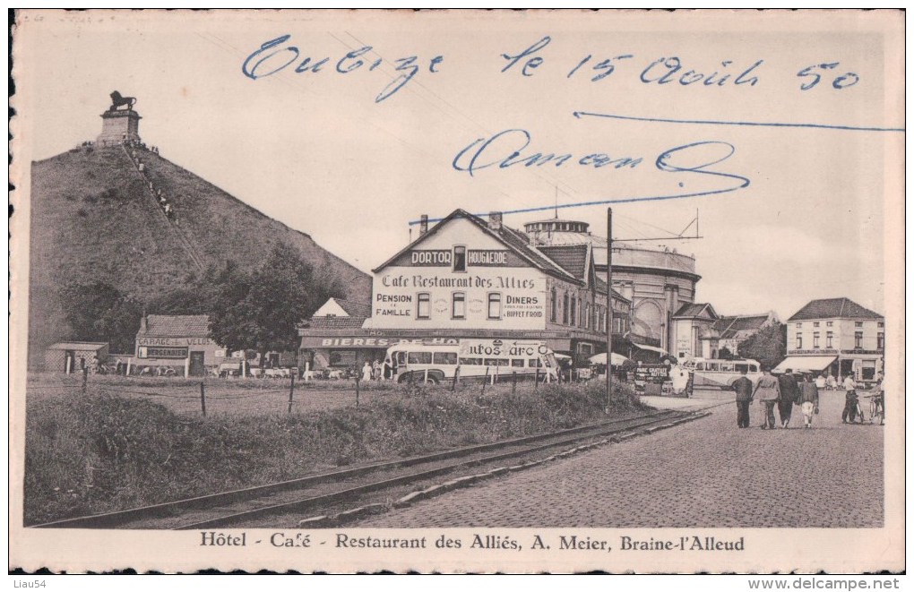 Hôtel Café Restaurant Des Alliés, A. Meier, BRAINE-l'ALLEUD - Braine-l'Alleud