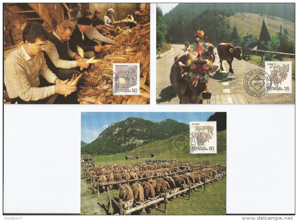 Liechtenstein MK 90 (1989) - Autumn Maxicard - Maximum Cards