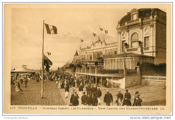 TROUVILLE Nouveau Casino Les Planches- France - Trouville