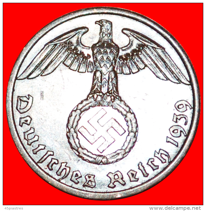 &#9733;SWASTIKA: GERMANY &#9733; 1 PFENNIG 1939A! LOW START&#9733; NO RESERVE! Second World War (1939-1945) - 1 Reichspfennig