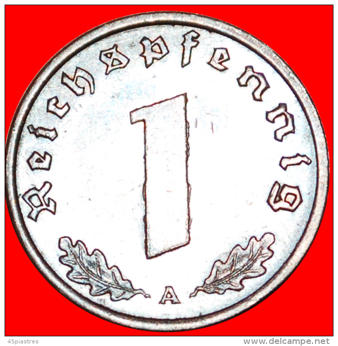 &#9733;SWASTIKA: GERMANY &#9733; 1 PFENNIG 1939A! LOW START&#9733; NO RESERVE! Second World War (1939-1945) - 1 Reichspfennig