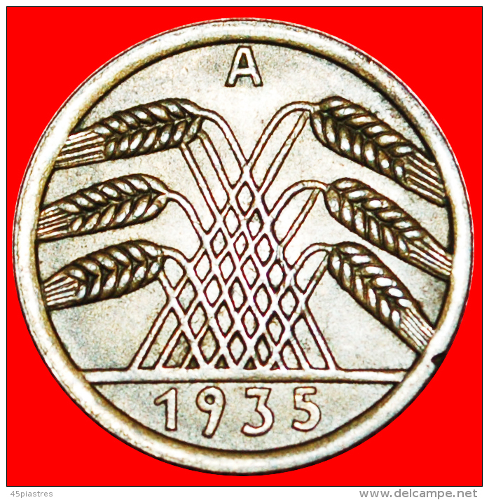 &#9733;THIRD REICH: GERMANY &#9733; 5 REICHSPFENNIG 1935A!!! LOW START&#9733; NO RESERVE! Third Reich (1933-1945) - 5 Reichspfennig