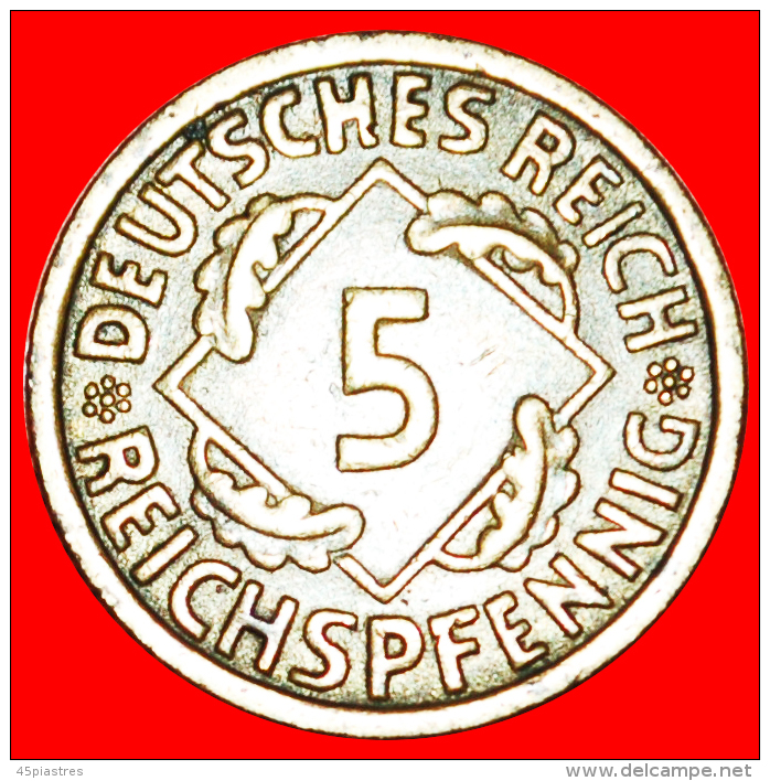 &#9733;THIRD REICH: GERMANY &#9733; 5 REICHSPFENNIG 1936D!!! LOW START&#9733; NO RESERVE! Third Reich (1933-1945) - 5 Reichspfennig