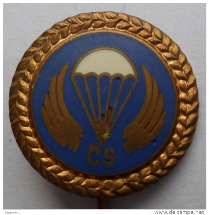 PARACHUTE PARACHUTTING CS  PINS BADGES  Z - Paracaidismo