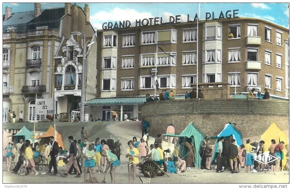 NORD PAS DE CALAIS - 59 - NORD - CPSM PF Couleur - BRAY DUNES - Gand Hôtel De La Plage - Bray-Dunes