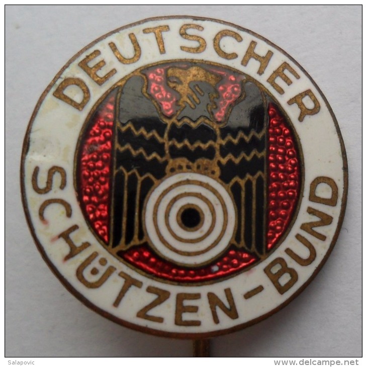 DEUTSCHER SCHUTZEN BUND,ARCHERY  SHOOTING   PINS BADGES  Z - Tir à L'Arc