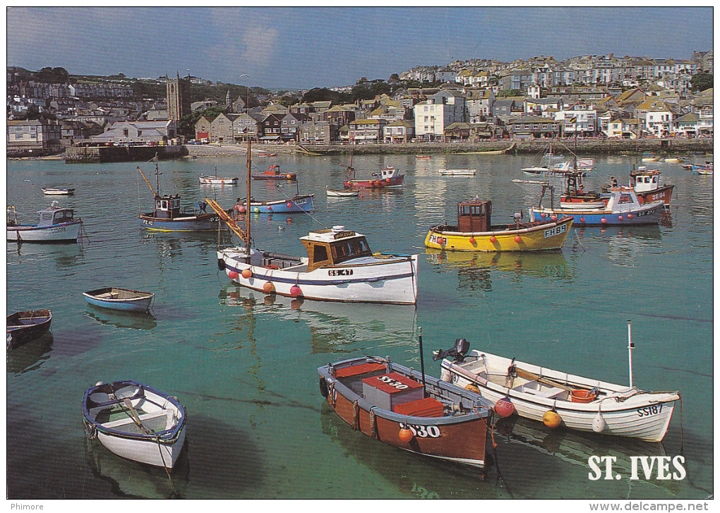 Ph-CPM Angleterre St. Ives ( Cornwall Scilly Isles) From Smeaton's Pier - St.Ives