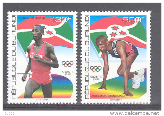 Burundi COB 1074/75 Olympic Games Atlanta  1996 MNH - Ongebruikt