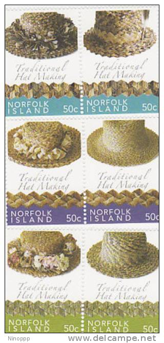 Norfolk Island-2006 Hats     MNH - Norfolk Island