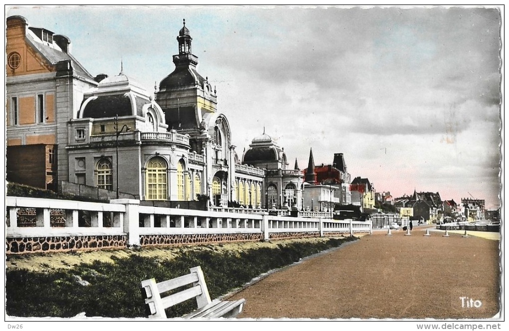 Le Havre - Le Casino - Edition Tisse & Larcier - Carte Tito Colorisée, Non Circulée - Cap De La Hève