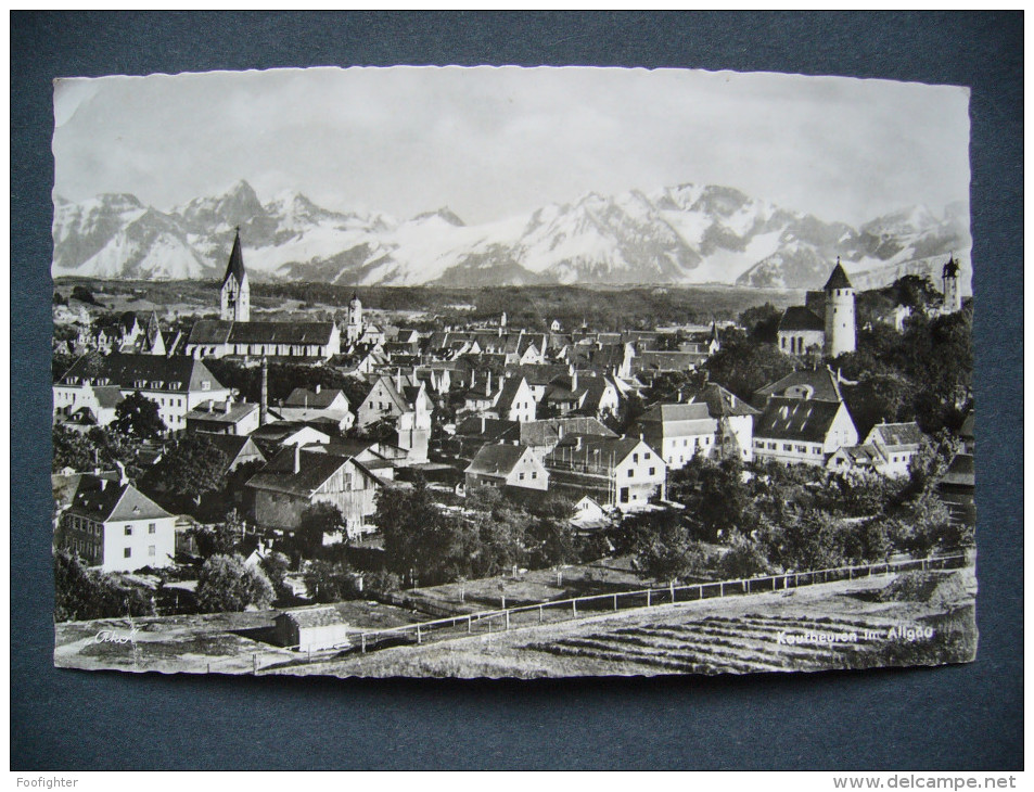 Germany: KAUFBEUREN Im Allgäu - Used Ca 1960s, Small Format, Postmark Neugablonzer Glas Und Schmuck - Kaufbeuren