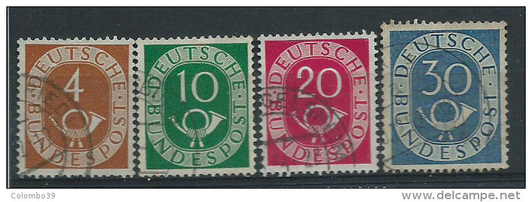 BRD 1951 Usato - 4v - Used Stamps