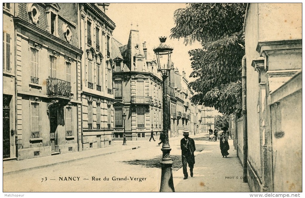 NANCY -54- LA RUE DU GRAND VERGER - Nancy