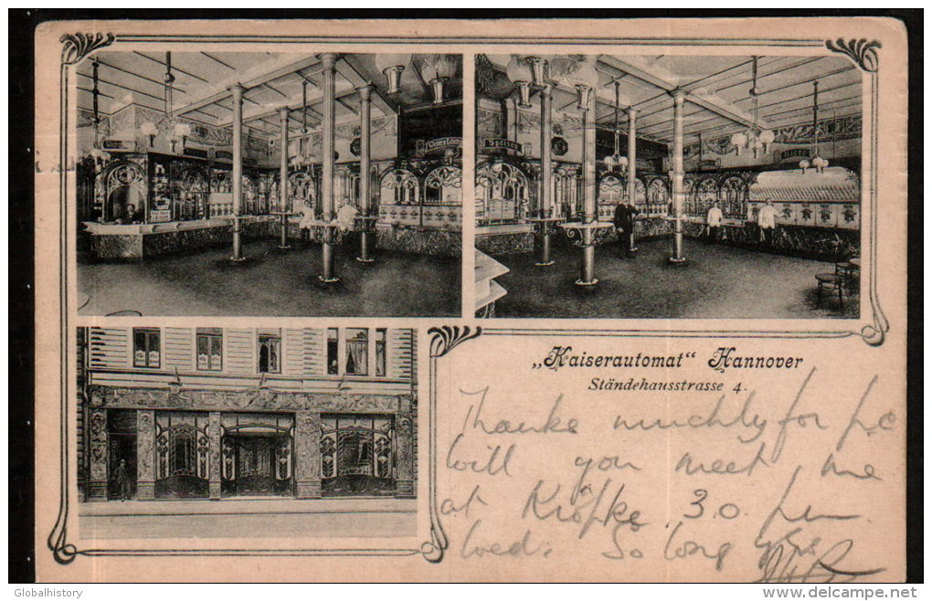 DB5799 - HANNOVER - KAISERAUTOMAT - STÄNDEHAUSSTRASSE 4 - Hannover