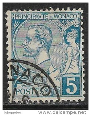 Monaco Oblitérér, No: 13, Y Et T, Coté 8 Euros, 1891, USED - Oblitérés