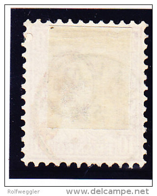 Heimat BE GÜMLINGEN 5.IX Zwergstempel Auf 10Rp. Sitzende Helvetia - Used Stamps