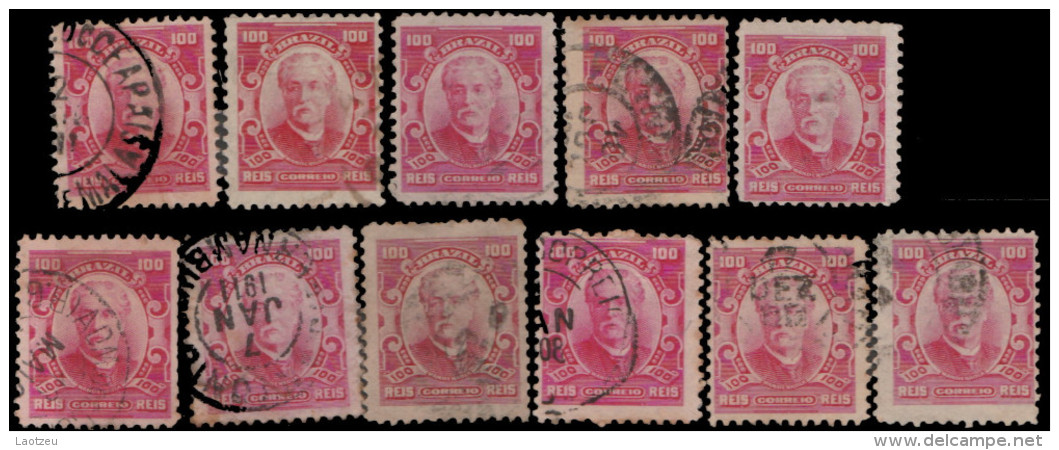 Brésil 1906. ~ YT 131 Par 11 -  Wandenkolk - Used Stamps