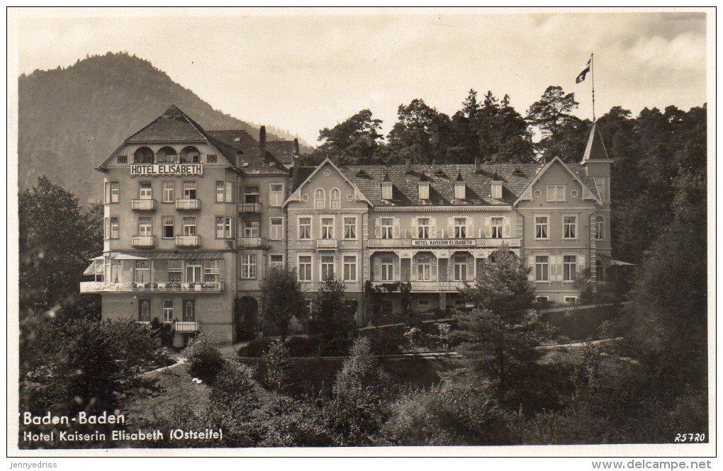 BADEN  BADEN  , Hotel  Elisabeth  * - Baden-Baden