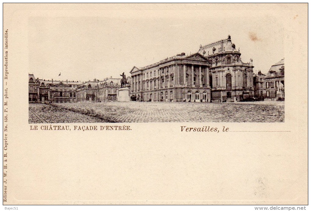 1 Cpa Versaille "pionniere " - Versailles (Château)