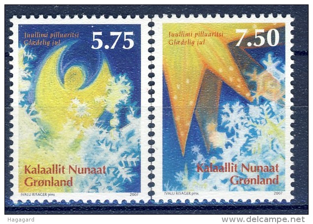 #Greenland 2007. Christmas. Michel 498-99. MNH(**). - Neufs