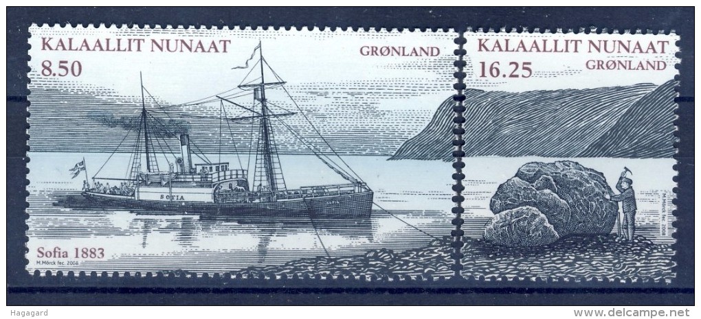 #Greenland 2008. Sofia 1883. Michel 519-20. MNH(**). - Neufs