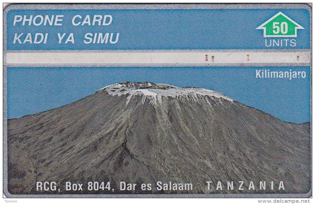 Tanzania, TAN-RC-01e, 50 Units Mount Kilimanjaro "510A" , 2 Scans - Tanzania