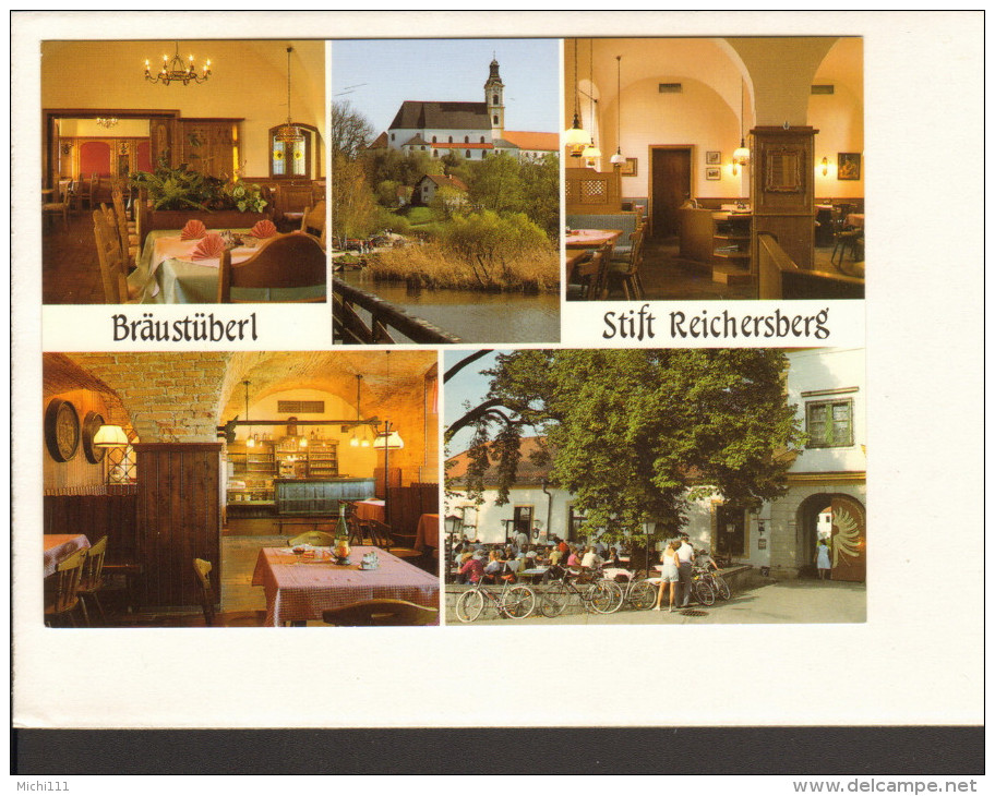 Mehrbildkarte Bräustüberl Stift Reichersberg Oberösterreich Ungelaufen - Ried Im Innkreis