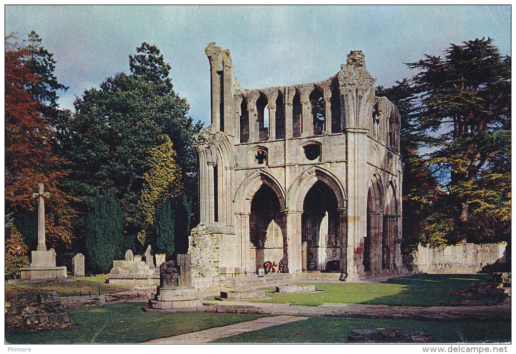 Ph-CPSM Ecosse Dryburg (Berwickshire) Dryburg Abbey, Petit Format - Berwickshire