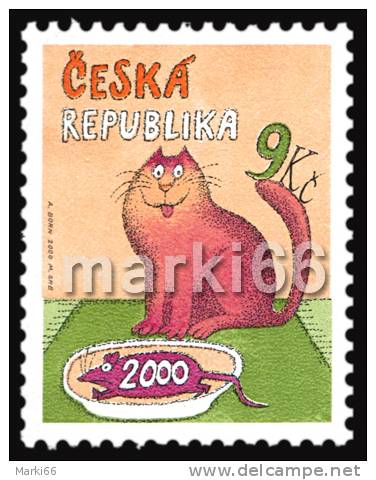 Czech Republic - 2000 - Last Stamp Of Millennium - Mint Stamp - Ungebraucht