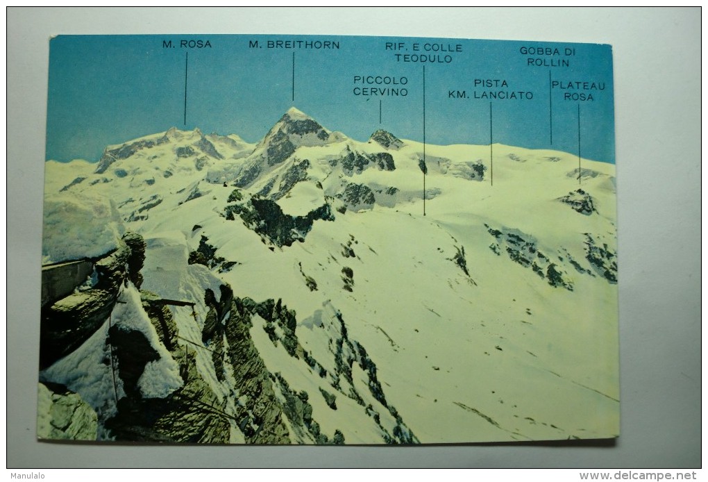 Cervinia Breuil - Panorama Dal Belvedere Del Furggen - Altri & Non Classificati