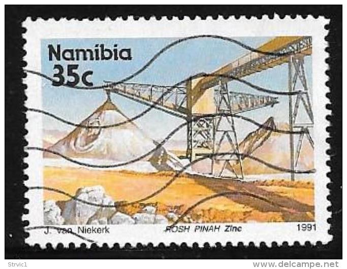 Namibia, Scott # 682 Used Mine, 1991 - Namibia (1990- ...)