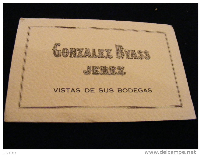 Carnet  Dépliant De 6 CP Espagne Jerez De La Frontera - Gonzales Byass -- Vistas De Sus Bodegas   NW15 - Autres & Non Classés