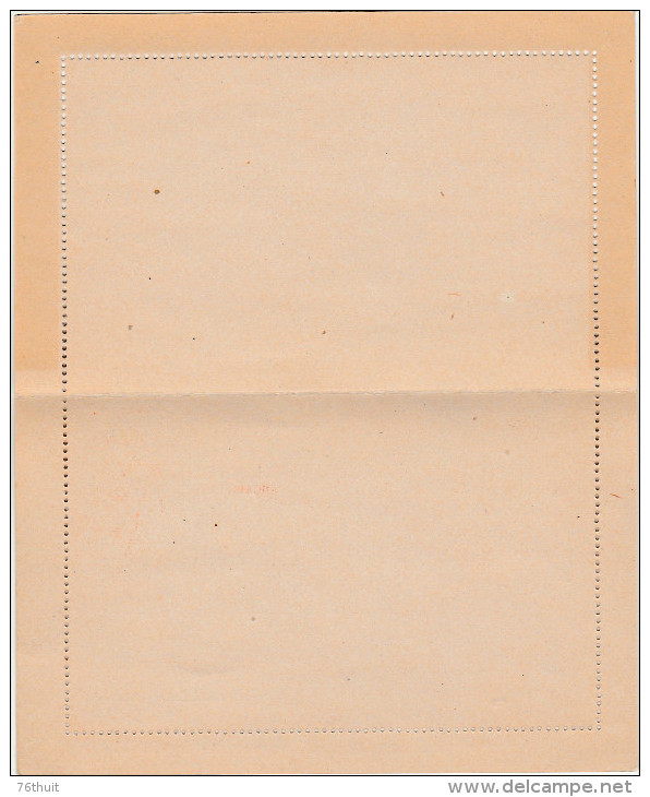 CARTE LETTRE - SEMEUSE 10 C - ENTIER POSTAL NEUF - Date 635 - Lignes Pour L ´ Expéditeur - Cartes-lettres