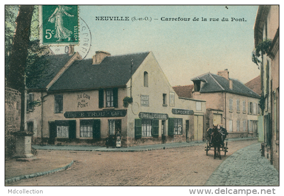 95 NEUVILLE SUR OISE / Carrefour De La Rue Du Pont / - Neuville-sur-Oise
