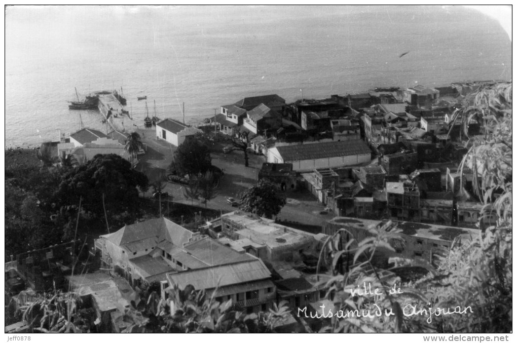 COMORES - MUTSAMUDU ANJOUAN - Carte Photo - 1904 - Très Bon état - 2 Scans - Komoren