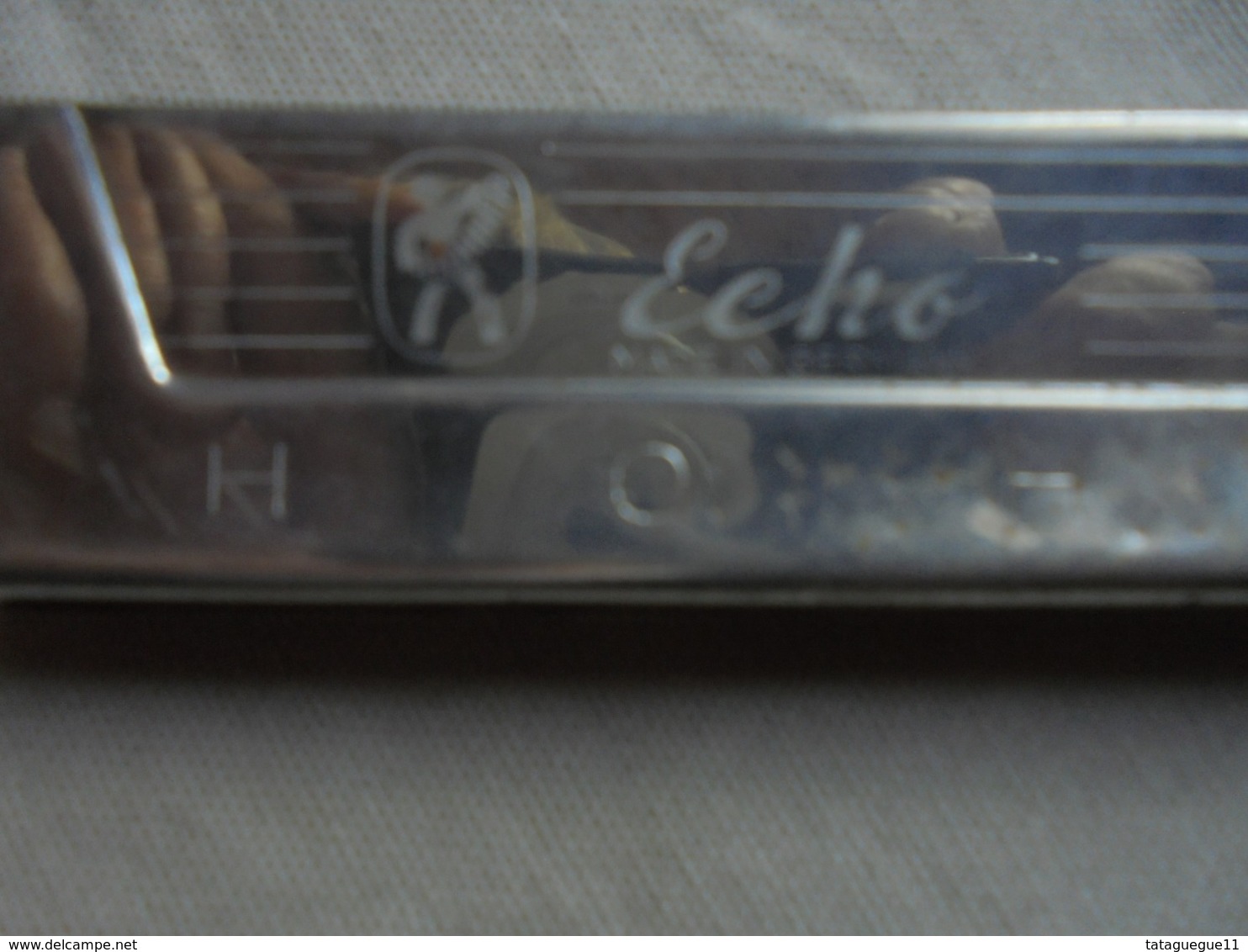 Ancien - Harmonica Echo Made In Germany HOHNE Années 60 - Instruments De Musique