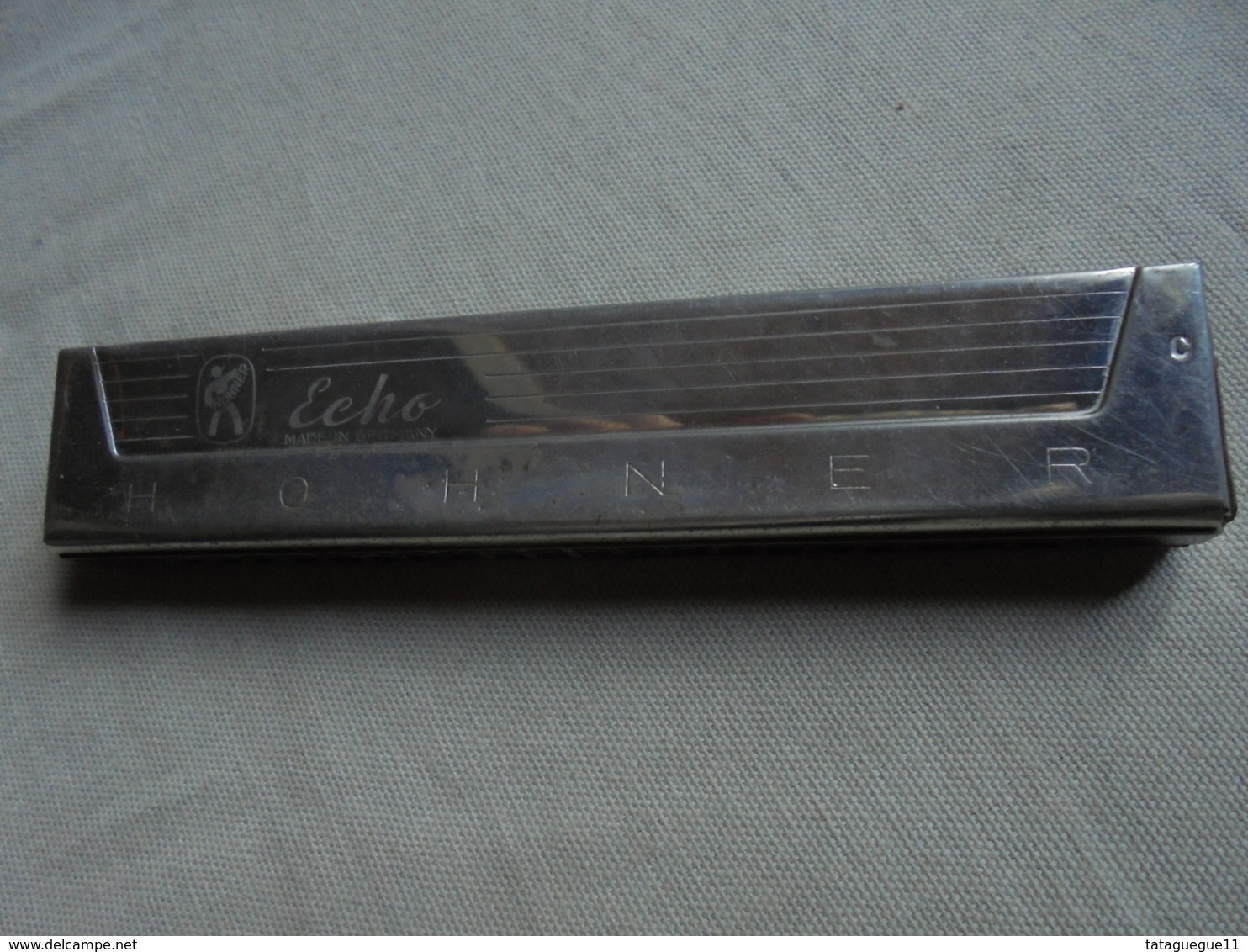 Ancien - Harmonica Echo Made In Germany HOHNE Années 60 - Instruments De Musique