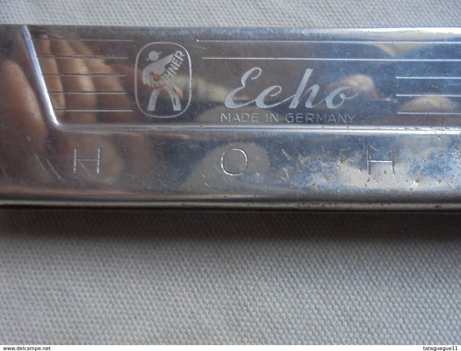 Ancien - Harmonica Echo Made in Germany HOHNE Années 60