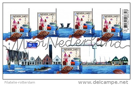 Nederland / The Netherlands - Postfris / MNH - Sheet Visserplaatsen, Urk 2016 NEW!! - Ungebraucht