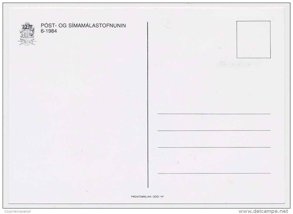 ISLANDE - 2 Cartes Maximum - Arbousier / Azalée Reine - Cachet Philatelia 84 Stuttgart - Cartoline Maximum